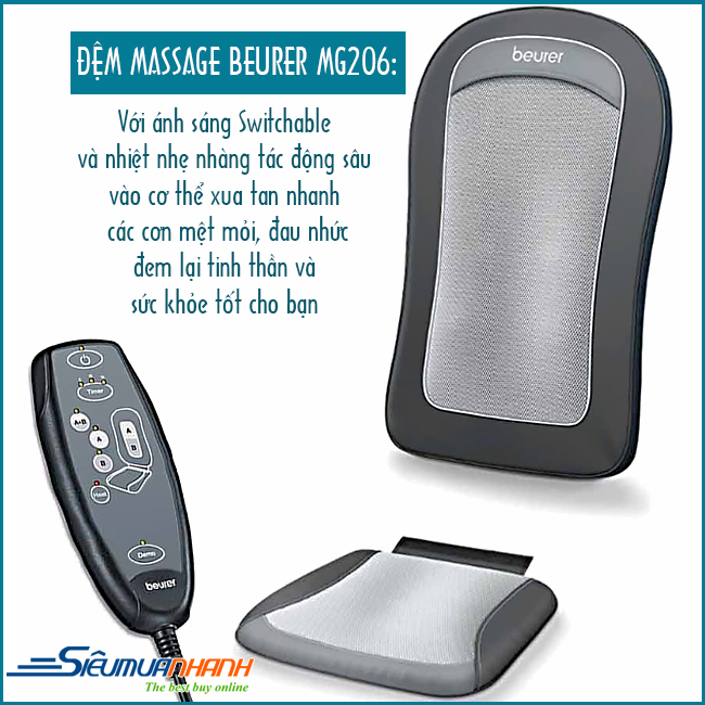 Đệm massage đa năng Beurer MG206